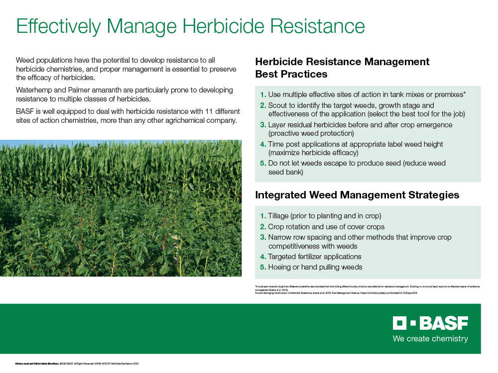 Storyboard - Effectively Manage Herbicide Resistance